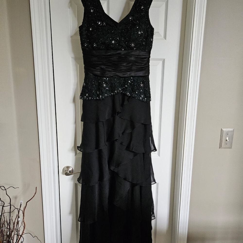 Jovani Elegant Black Evening Gown